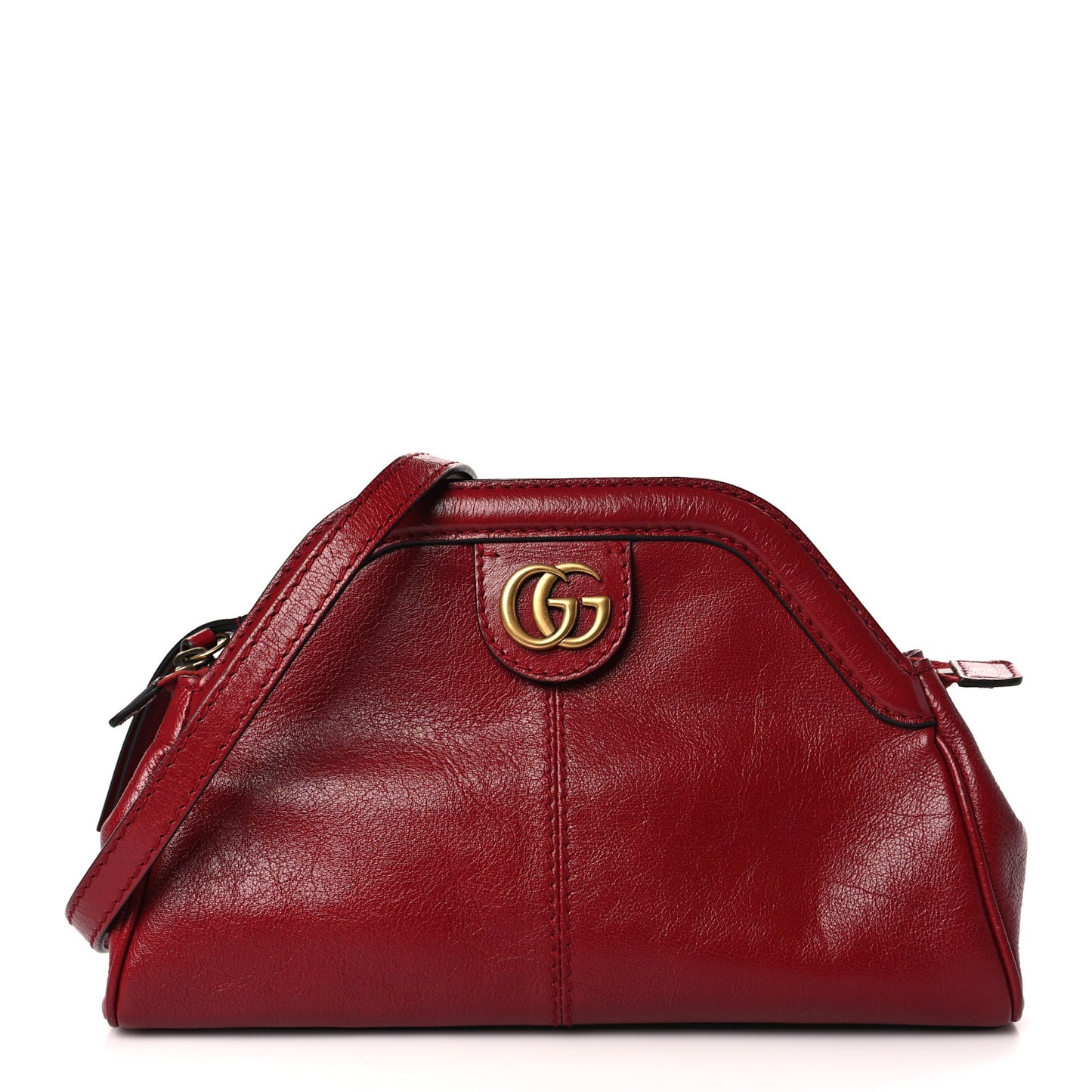 Piuma Lux Calfskin Small Re(Belle) Crossbody Bag Romantic Cerise