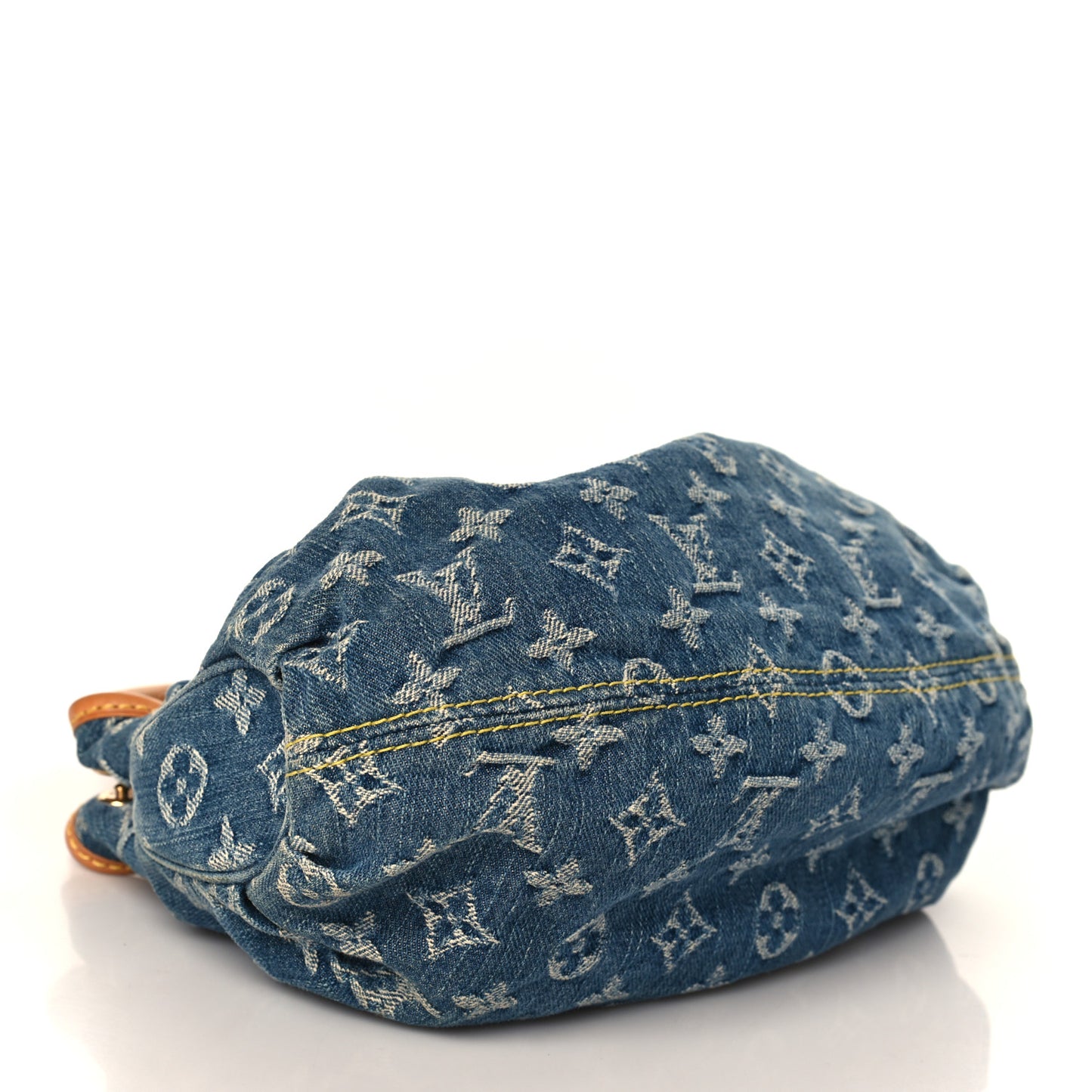 Monogram Denim Pleaty Blue