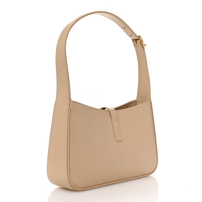 Saint Laurent Smooth Calfskin Le 5 A 7 Hobo Dark Beige 3 of 10