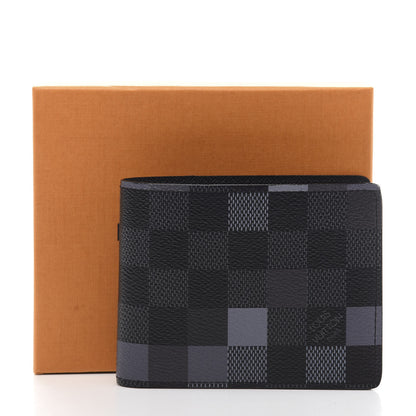 Louis Vuitton Damier Graphite Pixel Slender Wallet Gris 9 of 9