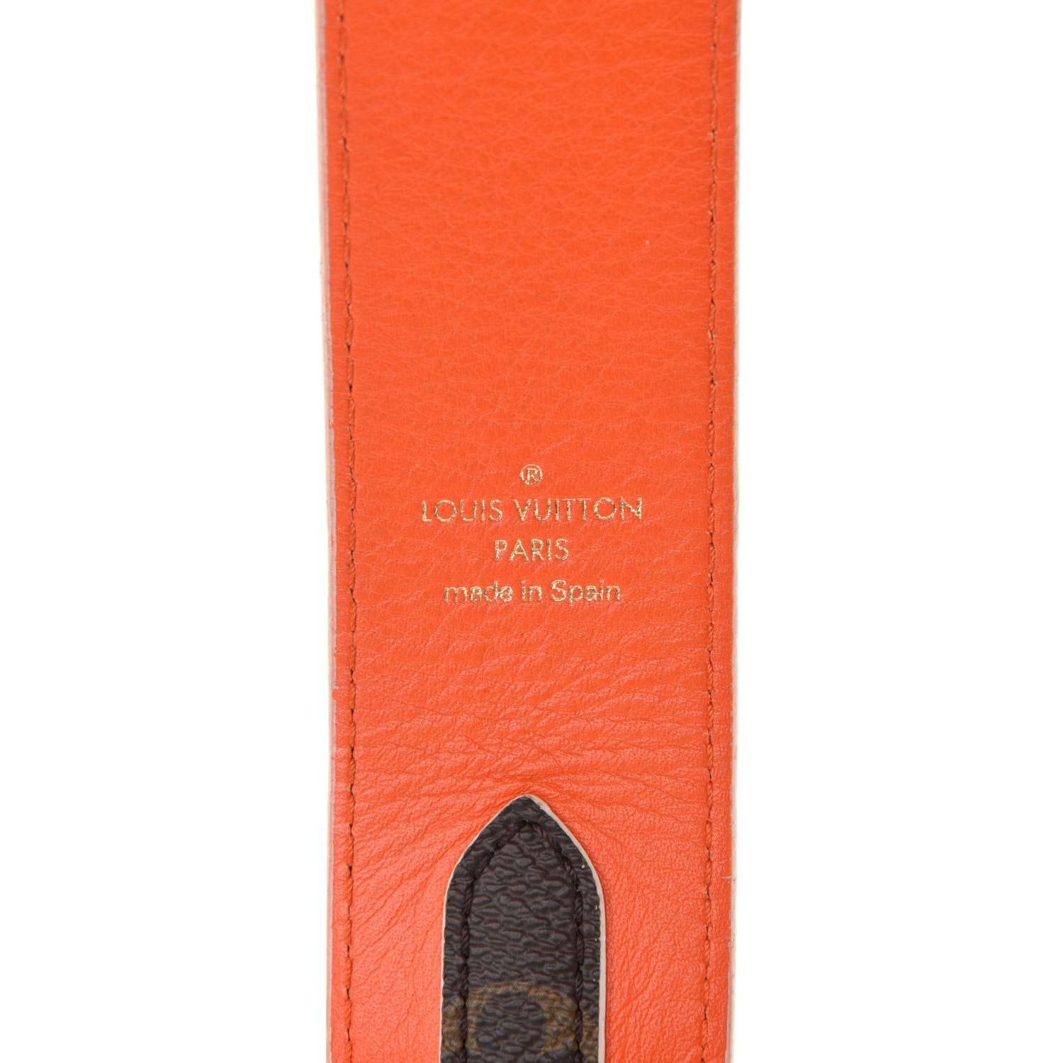 Louis Vuitton Monogram Bandouliere Shoulder Strap Orange 3 of 6