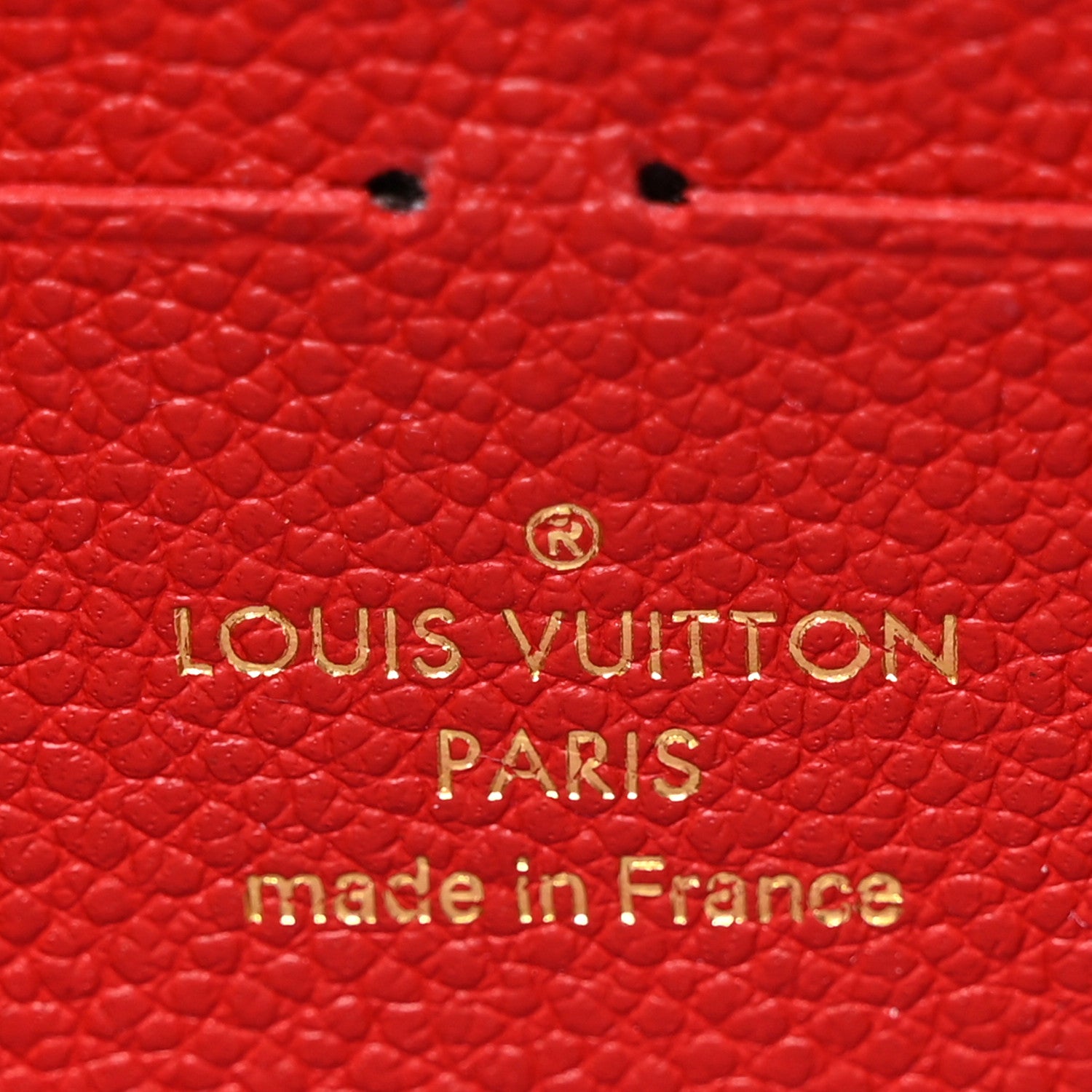 Louis Vuitton Empreinte Clemence Wallet Cherry 6 of 7
