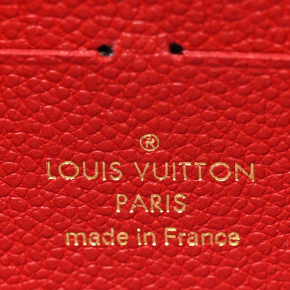 Louis Vuitton Empreinte Clemence Wallet Cherry 6 of 7