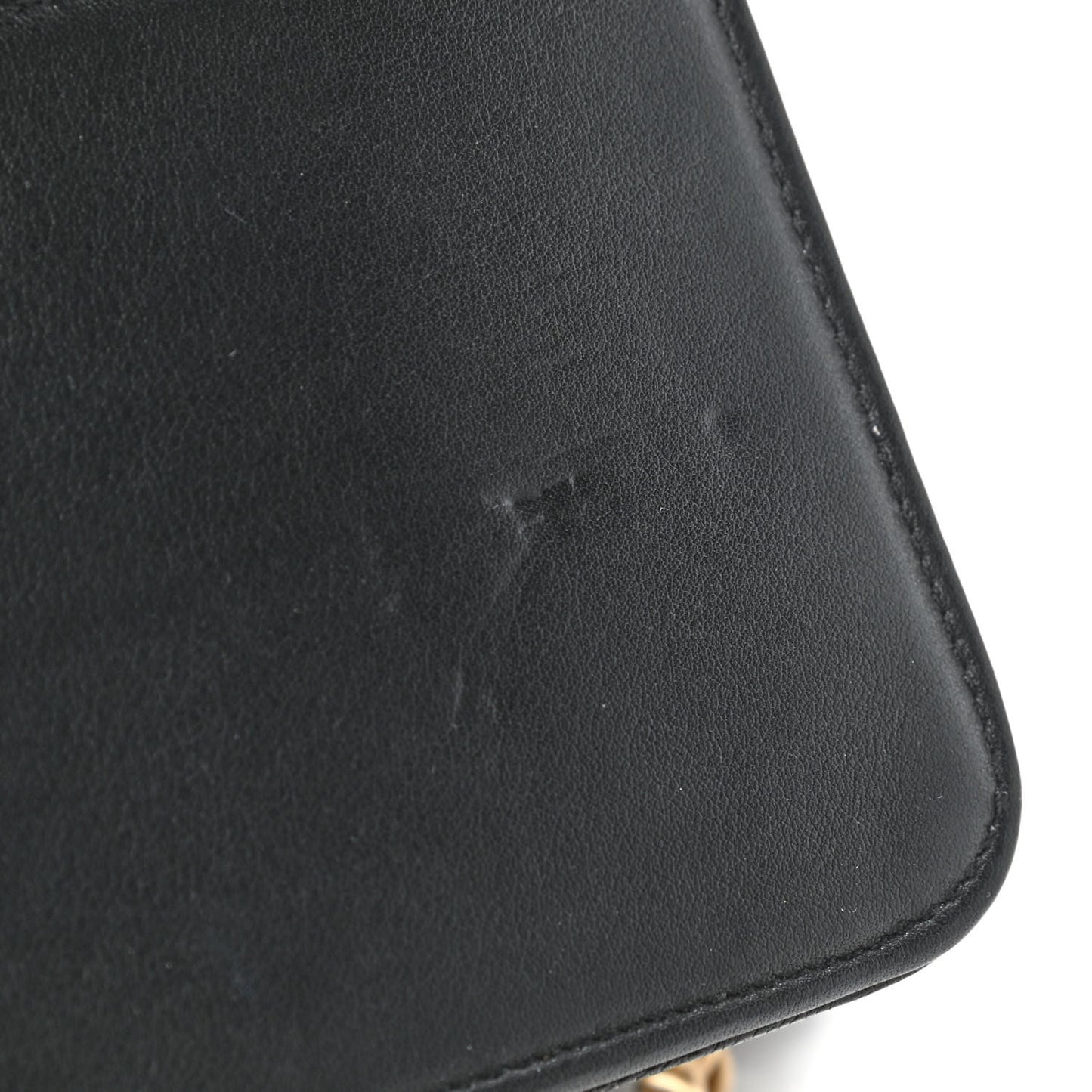 Caviar Quilted Boy Wallet On Chain WOC Black
