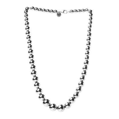 Tiffany Sterling Silver HardWear Graduated Ball Necklace 3 of 4