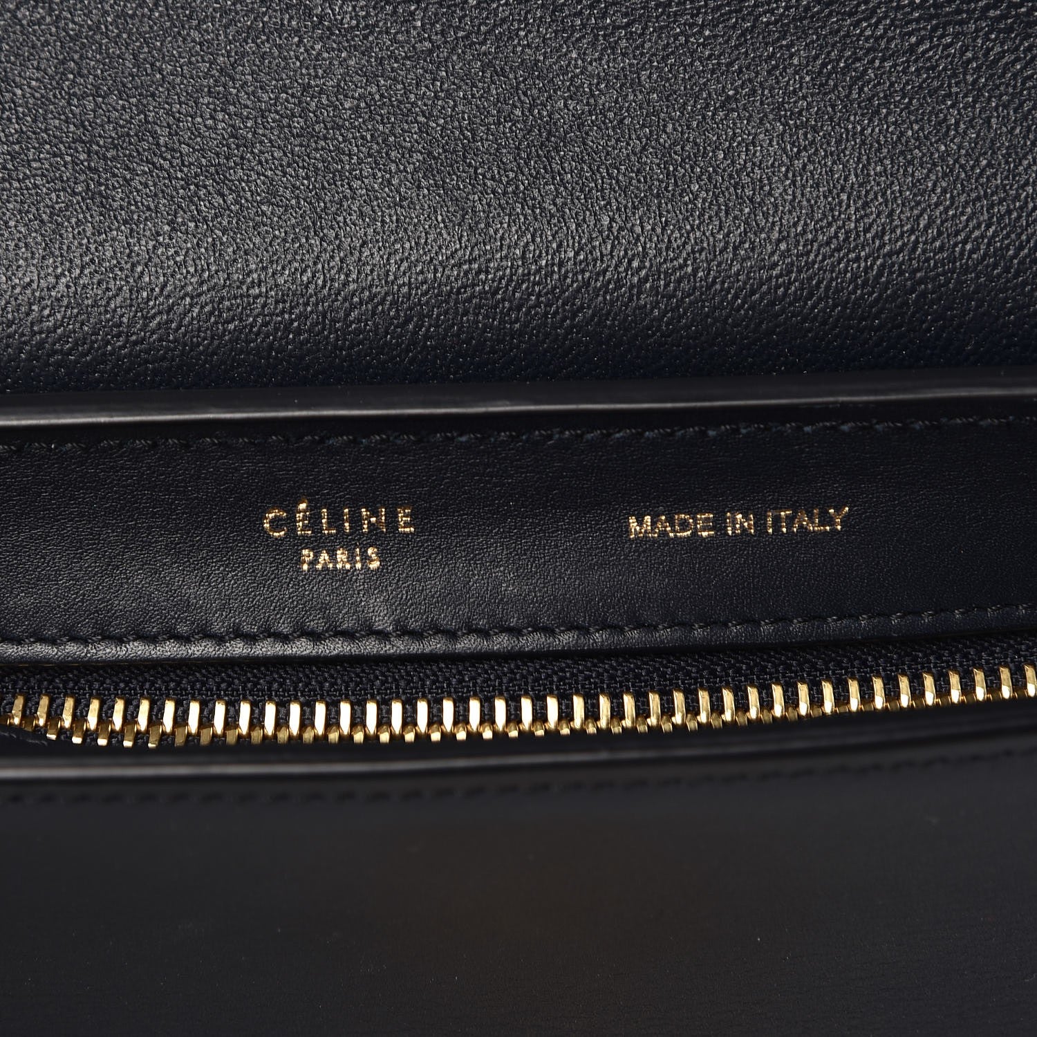 Celine Smooth Calfskin Suede Small Bi-Color Trapeze Palm 7 of 9