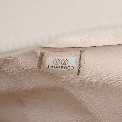 Chanel Caviar Jumbo Single Flap Light Beige 7 of 8