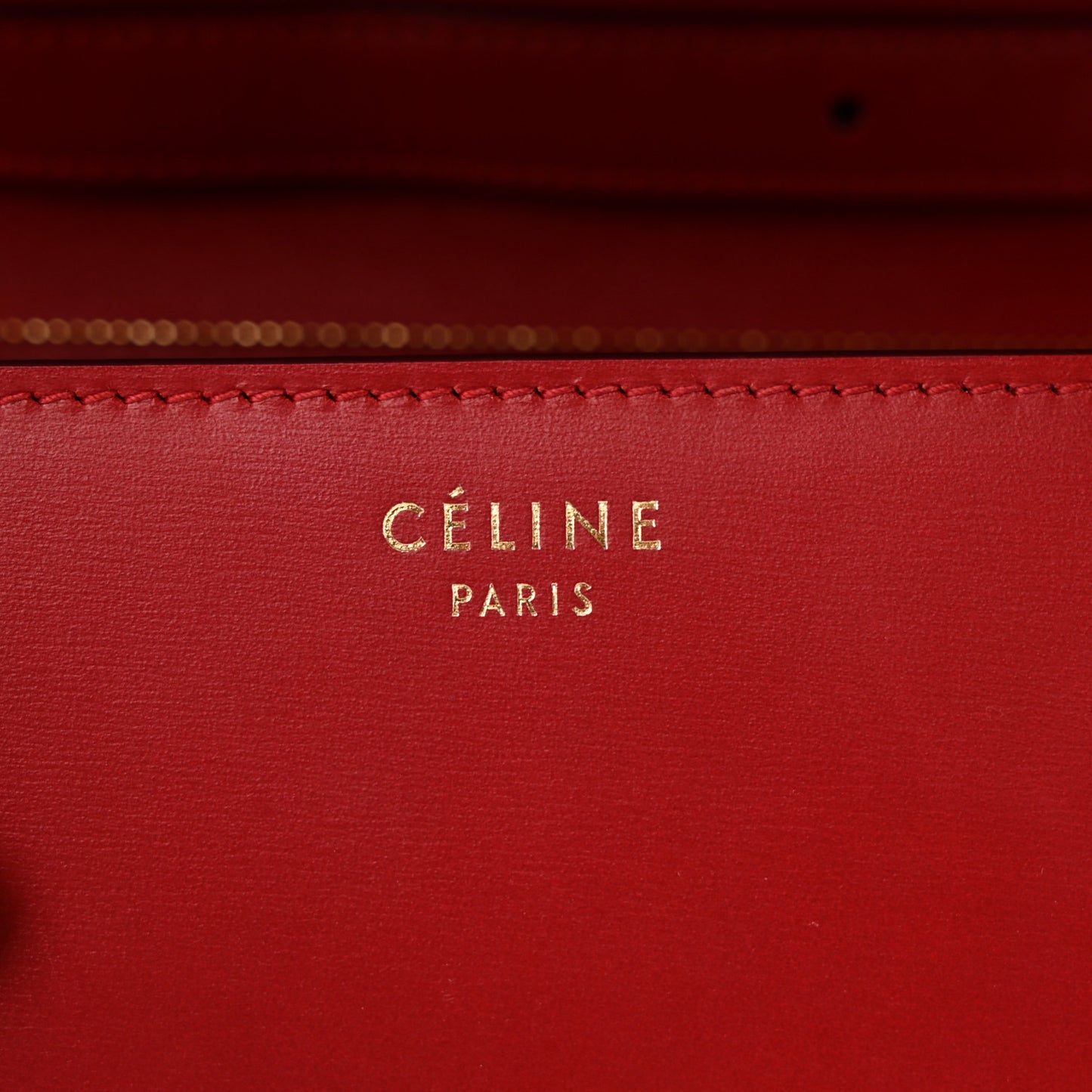 Box Calfskin Medium Classic Box Flap Bag Red