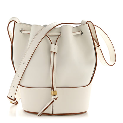 Loewe Calfskin Balloon Bucket Bag Soft White 1 of 10