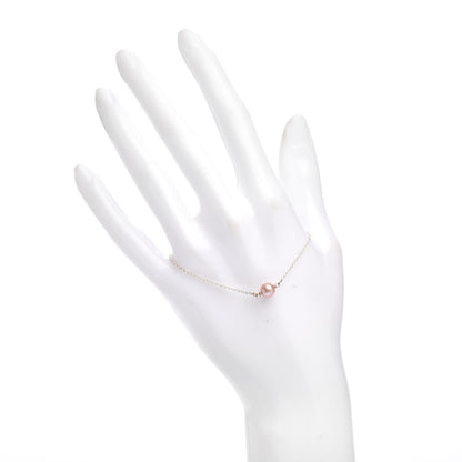 Tiffany Sterling Silver Pink Pearl Elsa Peretti Pearl By The Yard Bracelet 2 of 4