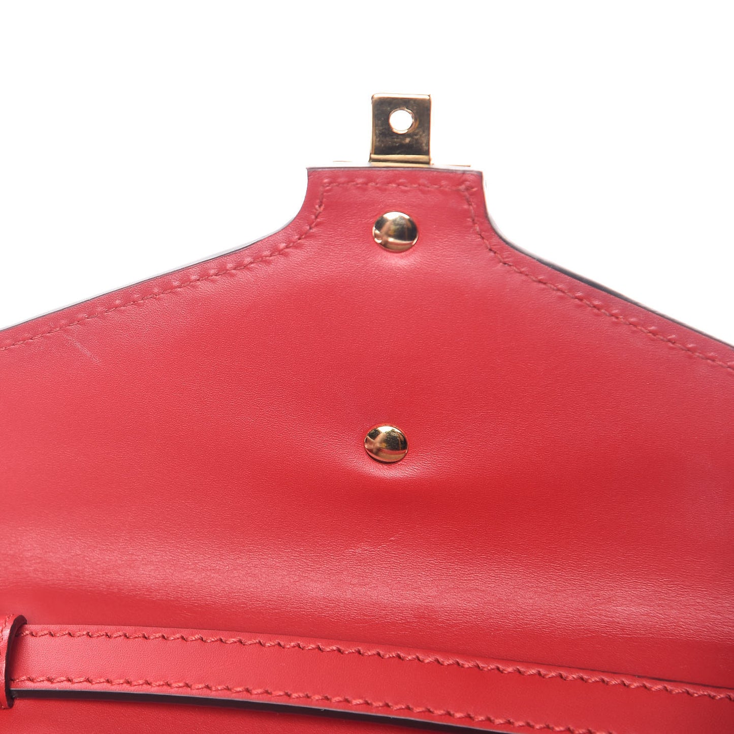 Calfskin Mini Sylvie Top Handle Bag Hibiscus Red