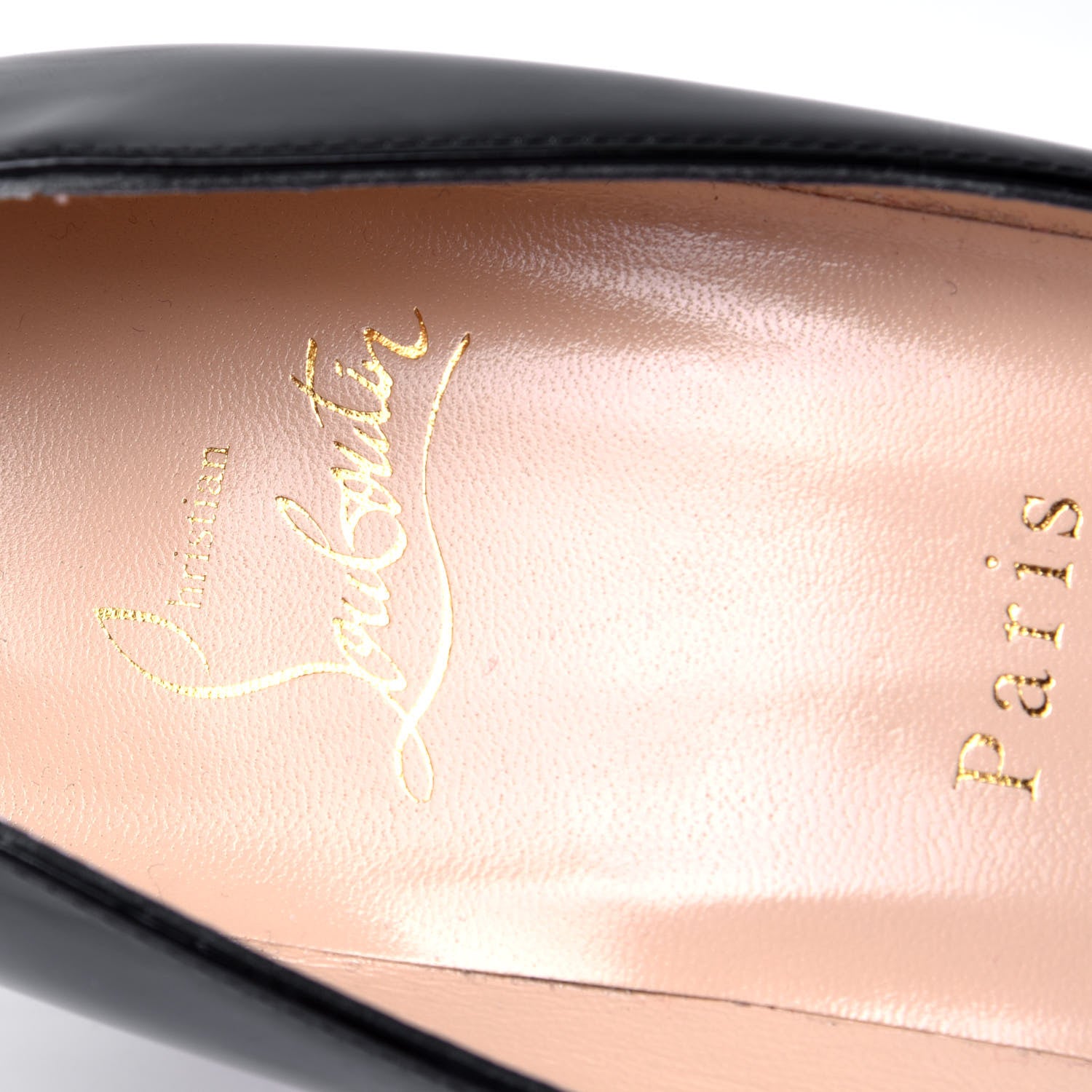 Christian Louboutin Patent Calfskin Pigalle 85 Pumps 37 Black 6 of 6