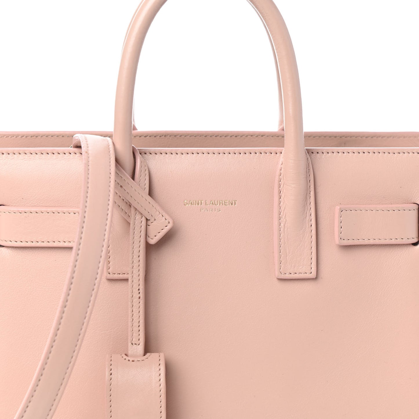 Calfskin Nano Sac De Jour Pale Pink