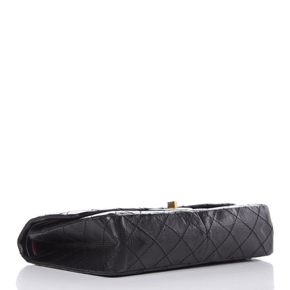 Chanel Aged Calfskin Quilted 50th Anniversary 2.55 Reissue 226 Flap Black 4 of 10