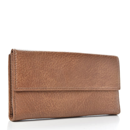 Gucci Calfskin Miss GG Continental Wallet Old Naturale 3 of 10