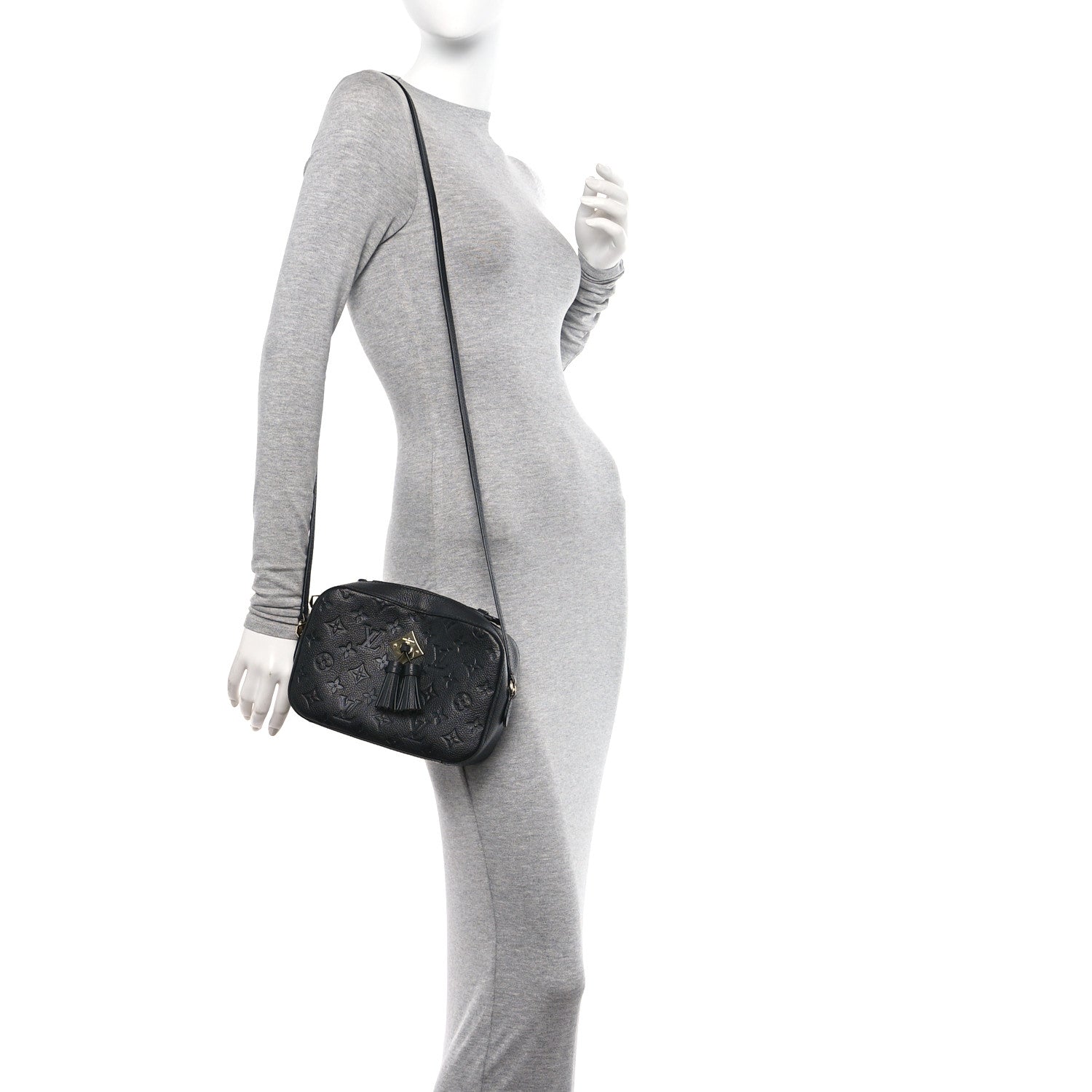 Louis Vuitton Empreinte Saintonge Black 2 of 9