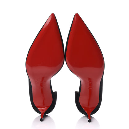 Christian Louboutin Glitter Tennis Iriza 70 Pumps 38.5 Black 5 of 10