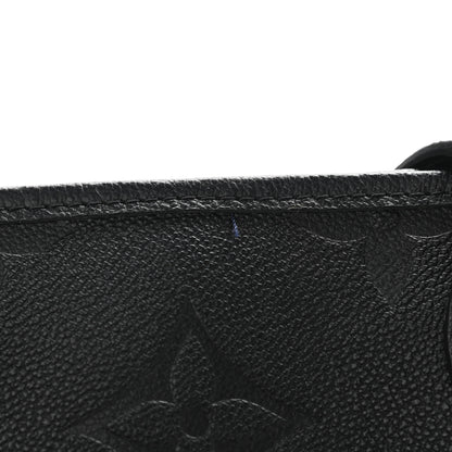Louis Vuitton Empreinte Monogram Giant Neverfull MM Black 11 of 13