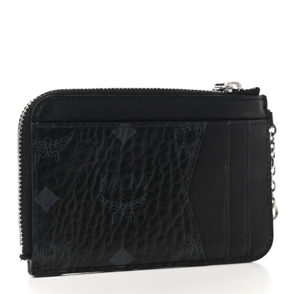 MCM Visetos Patricia Card Case Black 3 of 6