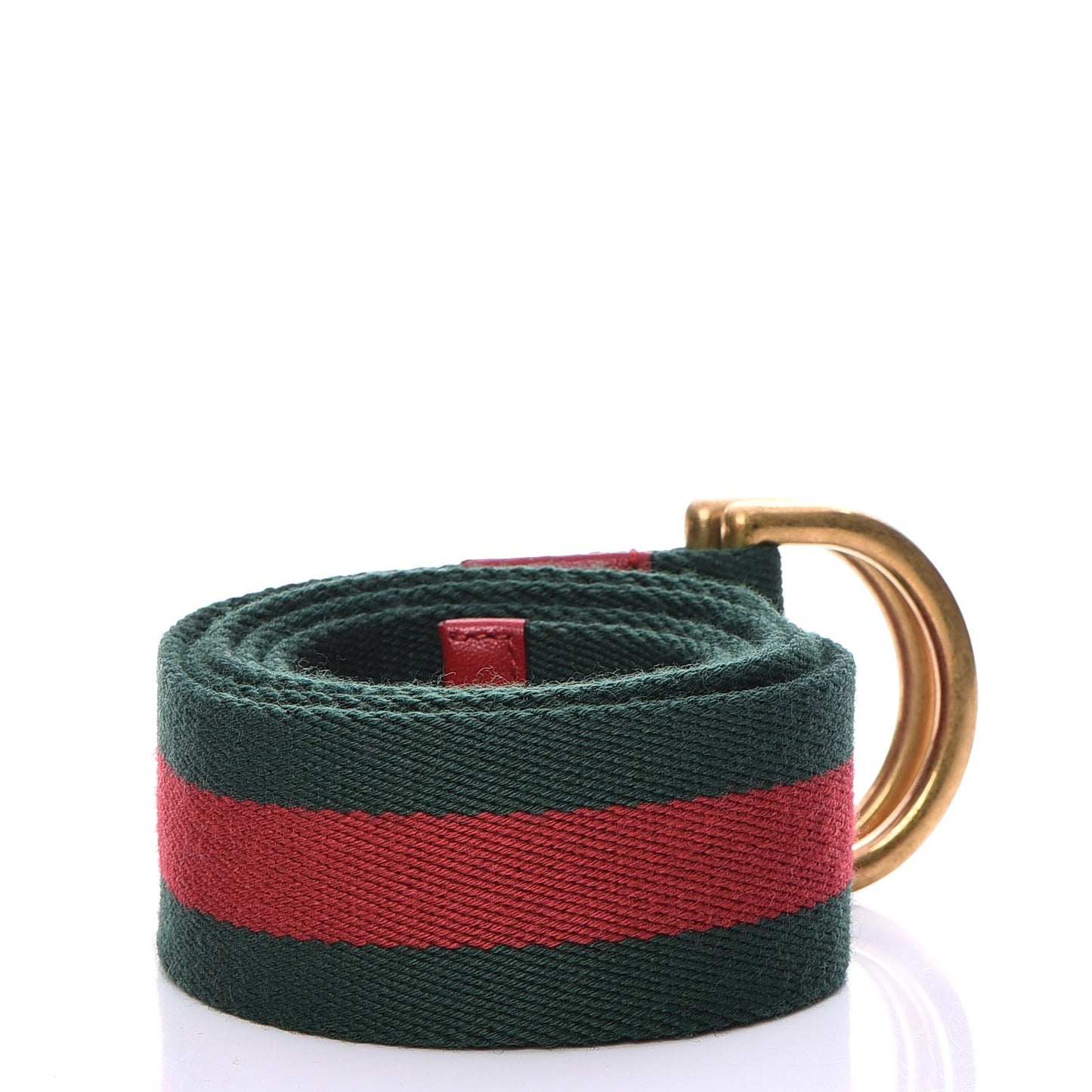 Web Feline D Ring Belt 95 38 Red Green