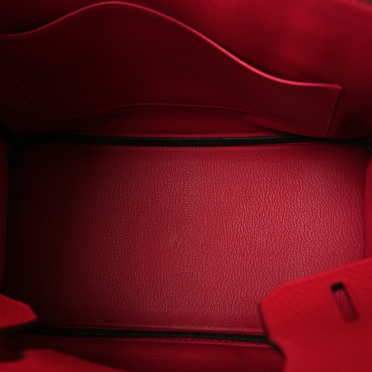 Hermes Togo Birkin 30 Rose Extreme 4 of 11