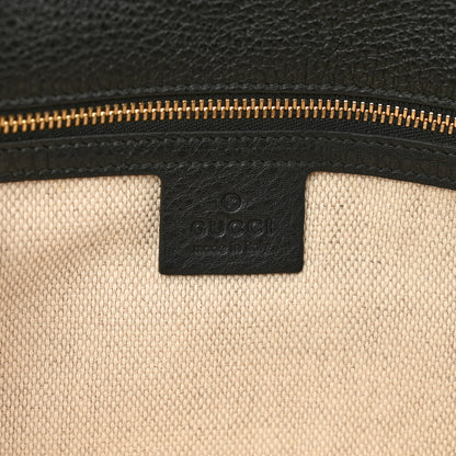 Gucci Pebbled Calfskin Medium Soho Clutch Black 6 of 7