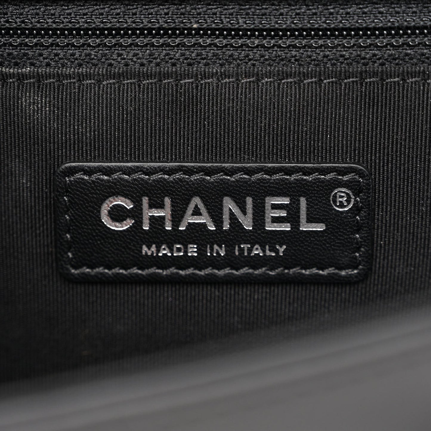 Calfskin Quilted New Medium Boy Flap Black