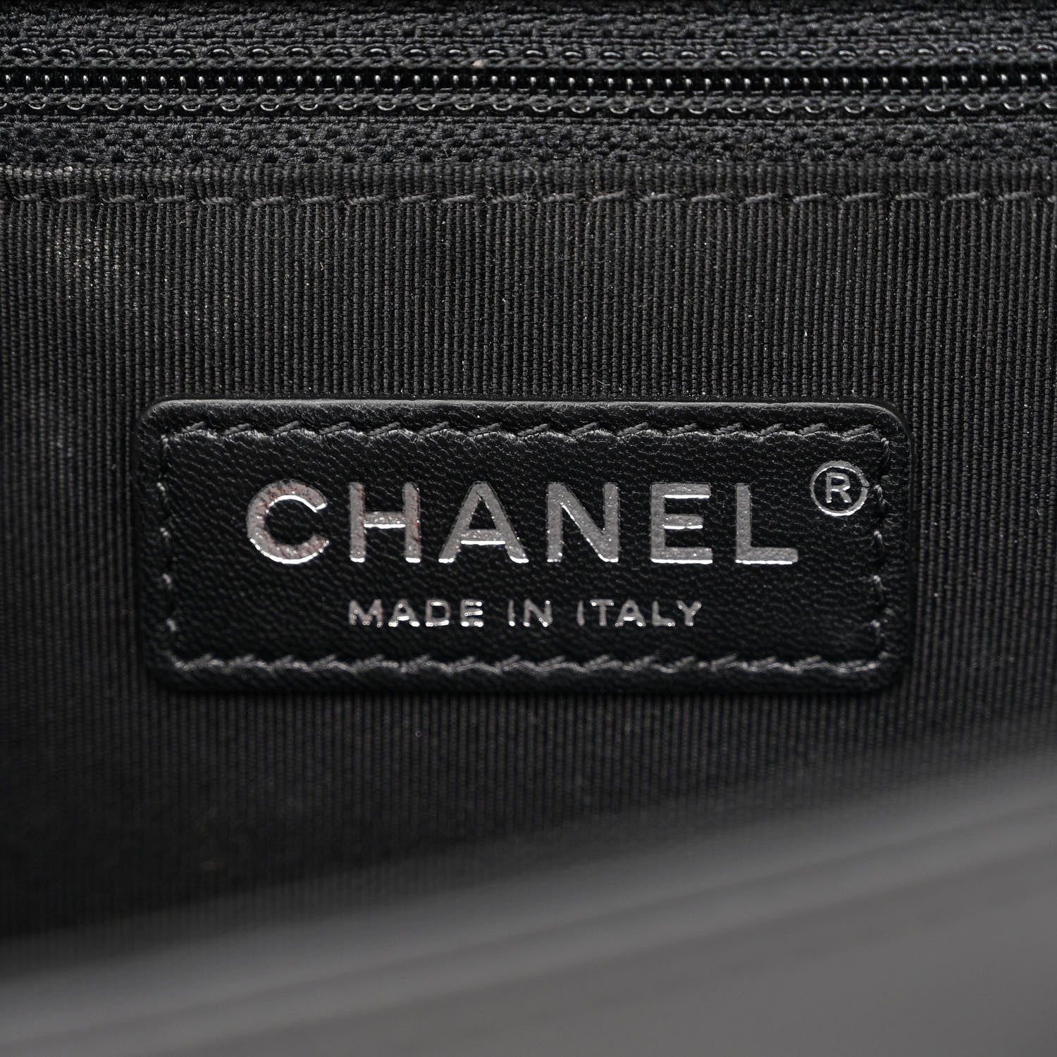 Chanel Calfskin Quilted New Medium Boy Flap Black 6 of 10