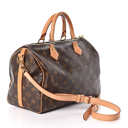 Louis Vuitton Monogram Speedy Bandouliere 30 3 of 9