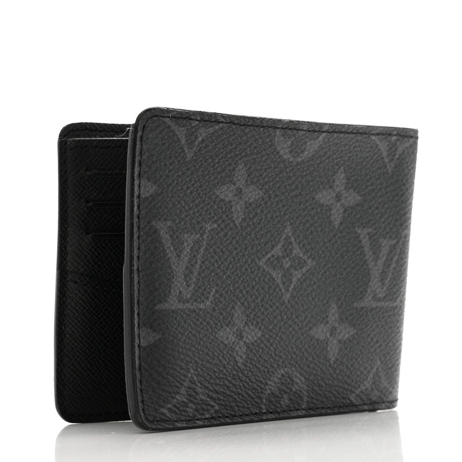 Louis Vuitton Monogram Eclipse Slender Wallet 3 of 10