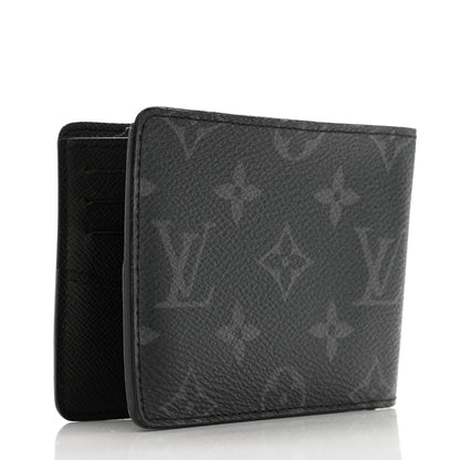 Louis Vuitton Monogram Eclipse Slender Wallet 3 of 10