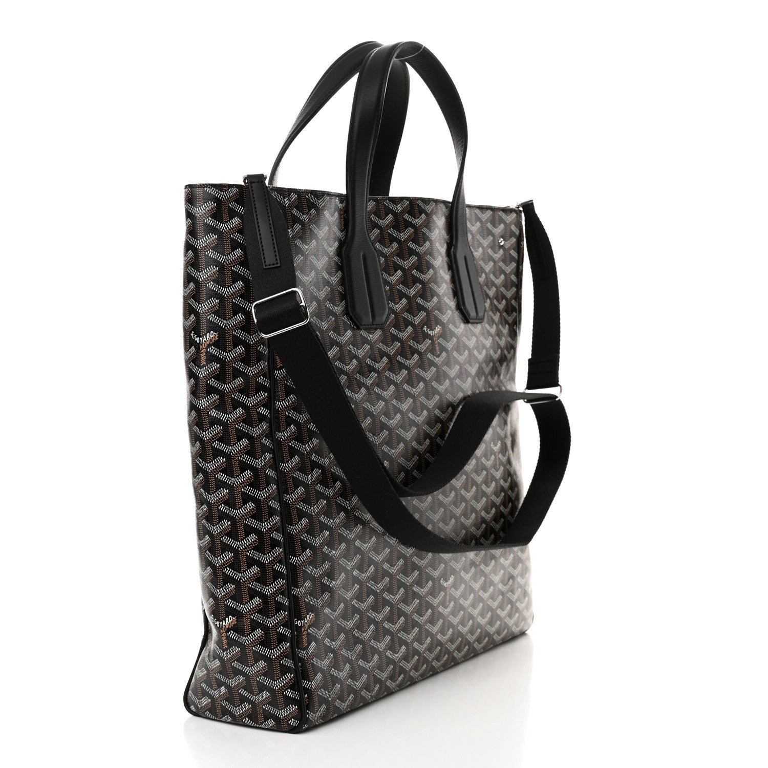Goyard Goyardine Voltaire III Tote Black 3 of 11