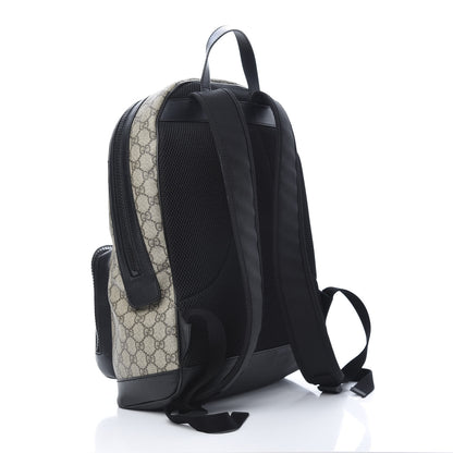 Gucci GG Supreme Monogram Medium Backpack Black 2 of 16