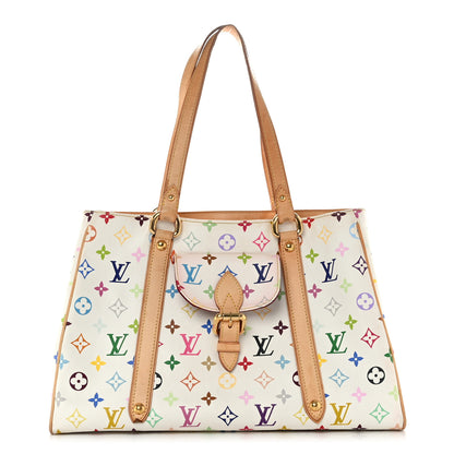 Louis Vuitton Monogram Multicolor Aurelia MM White 1 of 14