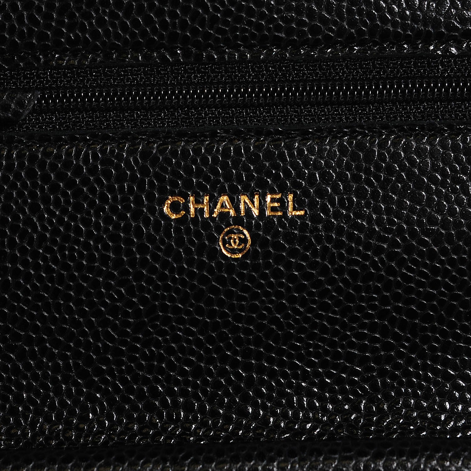 Chanel Caviar Quilted Wallet On Chain WOC Black 7 of 9