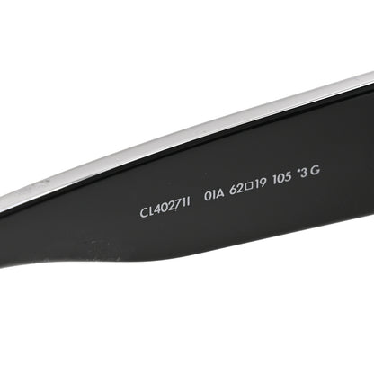Celine Acetate Round Triomphe Sunglasses CL40271I Black 6 of 6