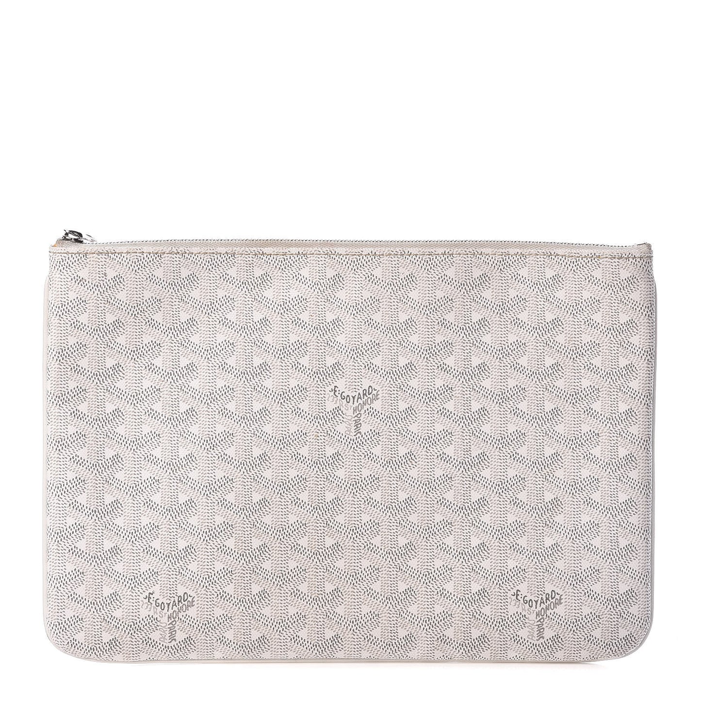 Goyardine Senat Pochette MM White