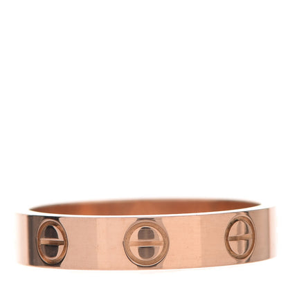 Cartier 18K Pink Gold 3.5mm LOVE Wedding Band Ring 49 4.75 1 of 3