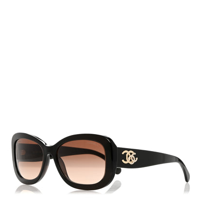 Chanel Acetate CC Sunglasses 5468-B Green 1 of 8