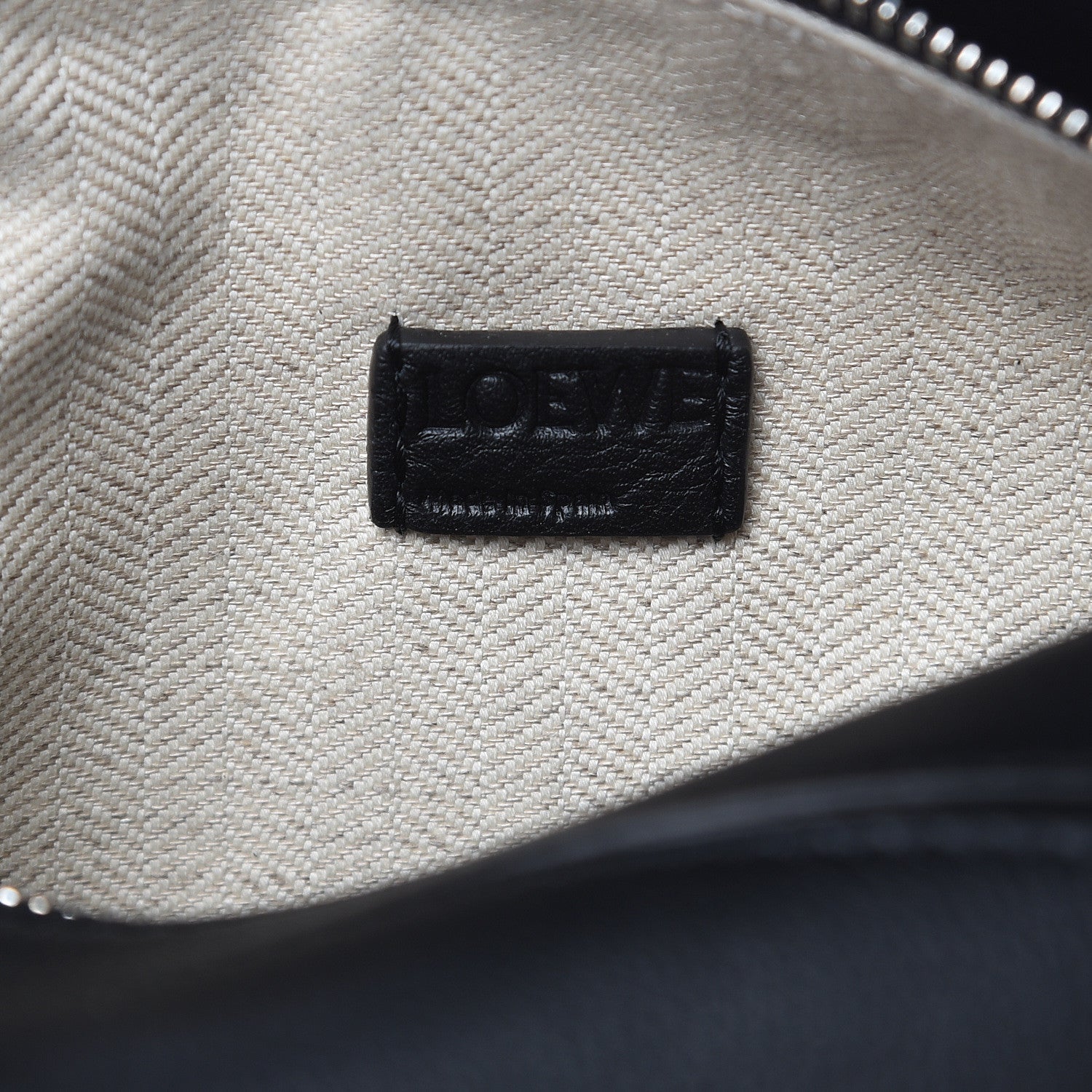 Loewe Calfskin Mini Puzzle Bag Black 6 of 10