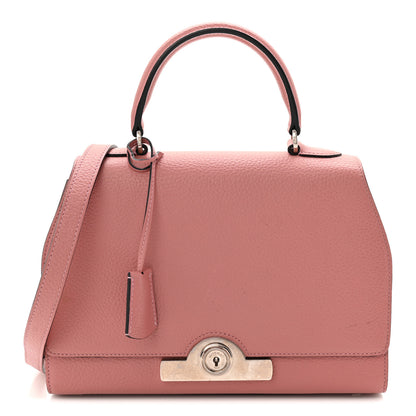 Moynat Carat Calfskin Rejane PM Rose Ocean 1 of 11