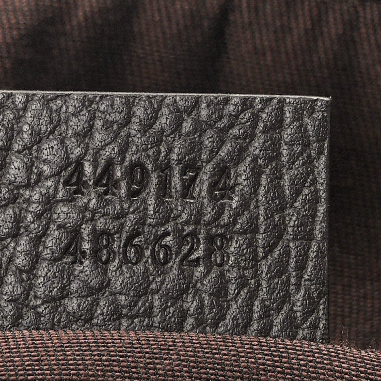Gucci Monogram Belt Bag Dark Brown 7 of 14