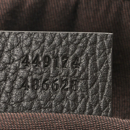Gucci Monogram Belt Bag Dark Brown 7 of 14