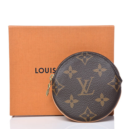 Louis Vuitton Monogram Round Coin Purse 8 of 8