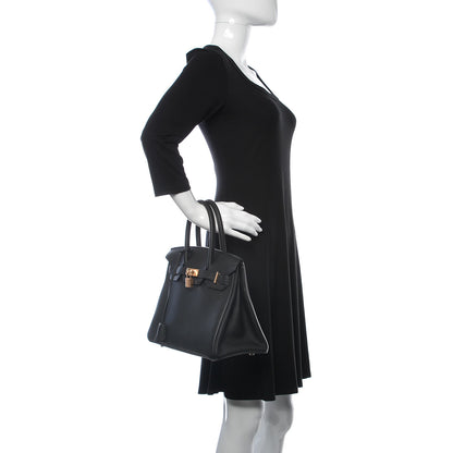 Hermes Togo Birkin 30 Black 2 of 31