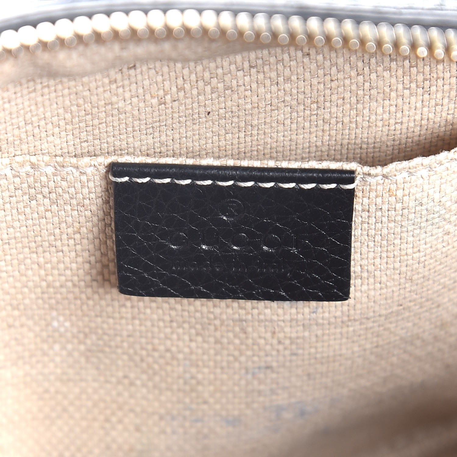Gucci Pebbled Calfskin Small Soho Disco Bag Black 6 of 7