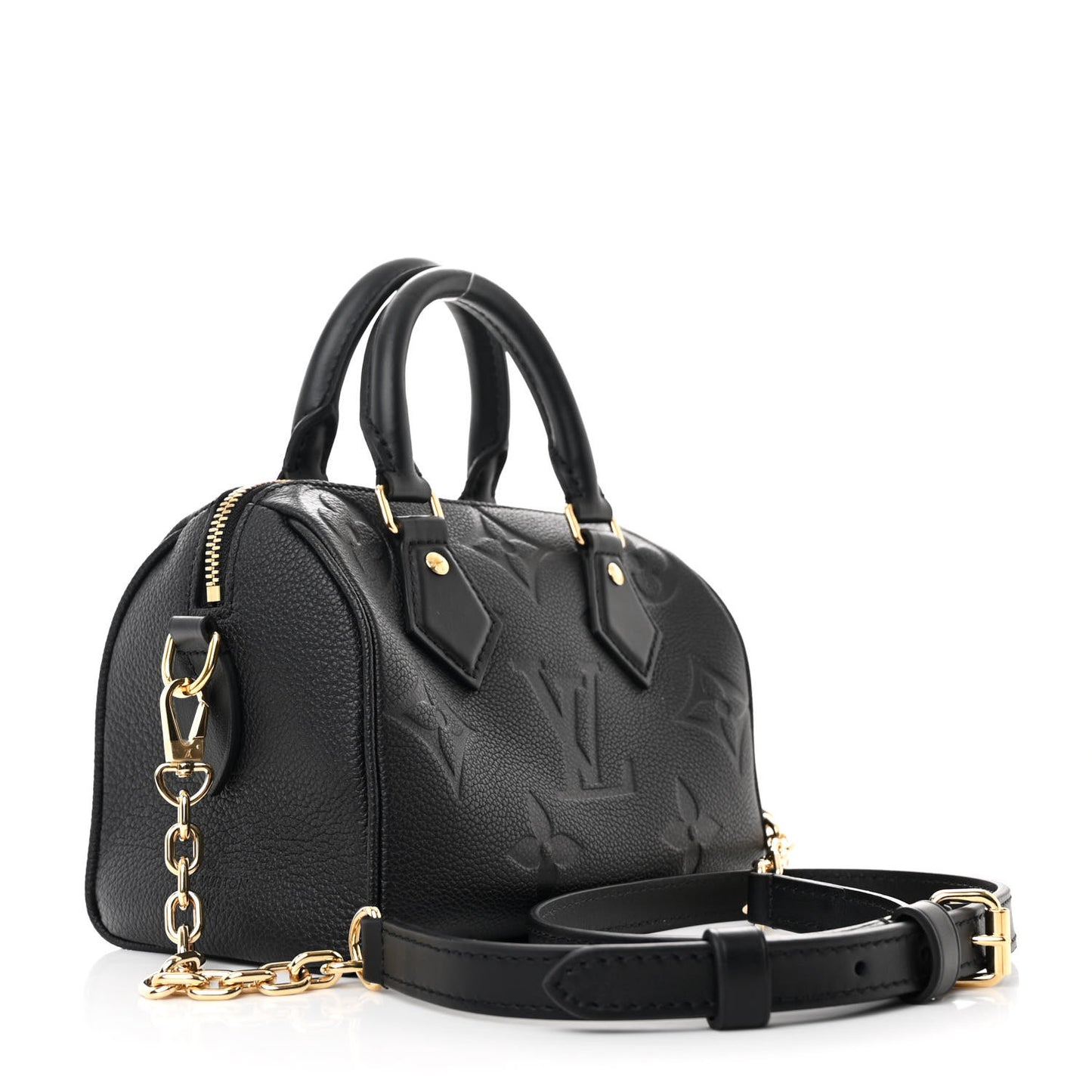 Empreinte Monogram Giant Speedy Bandouliere 20 Black