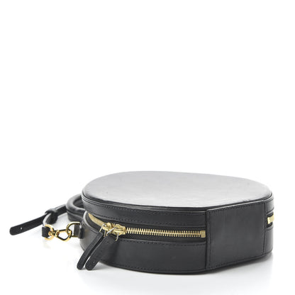 Mansur Gavriel Calfskin Circle Crossbody Bag Black 4 of 10