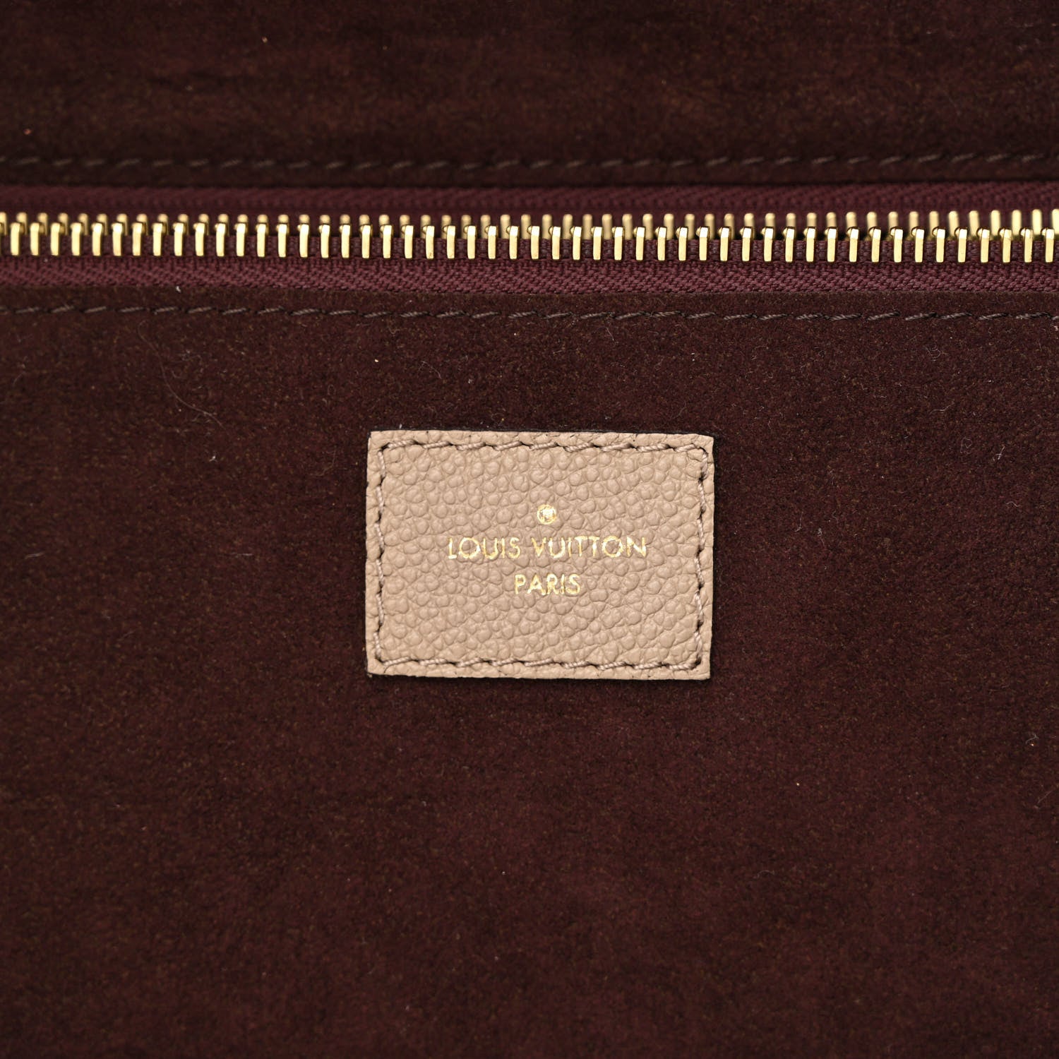 Louis Vuitton Empreinte Monogram Giant Neverfull MM Tourterelle 6 of 12