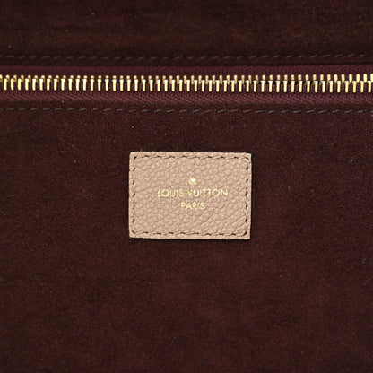 Louis Vuitton Empreinte Monogram Giant Neverfull MM Tourterelle 6 of 12